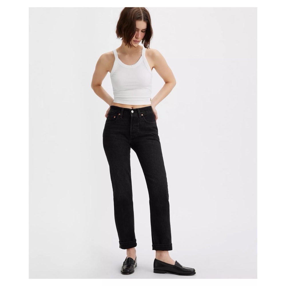Levi’s 501 Original Fit Selvedge Jeans in Past Curfew